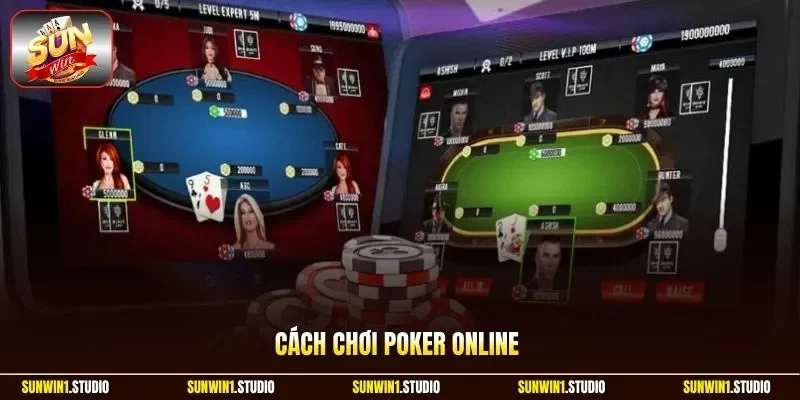 Cách chơi poker online