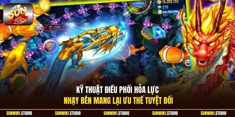 Kỹ thuật điều phối hỏa lực nhạy bén mang lại ưu thế tuyệt đối